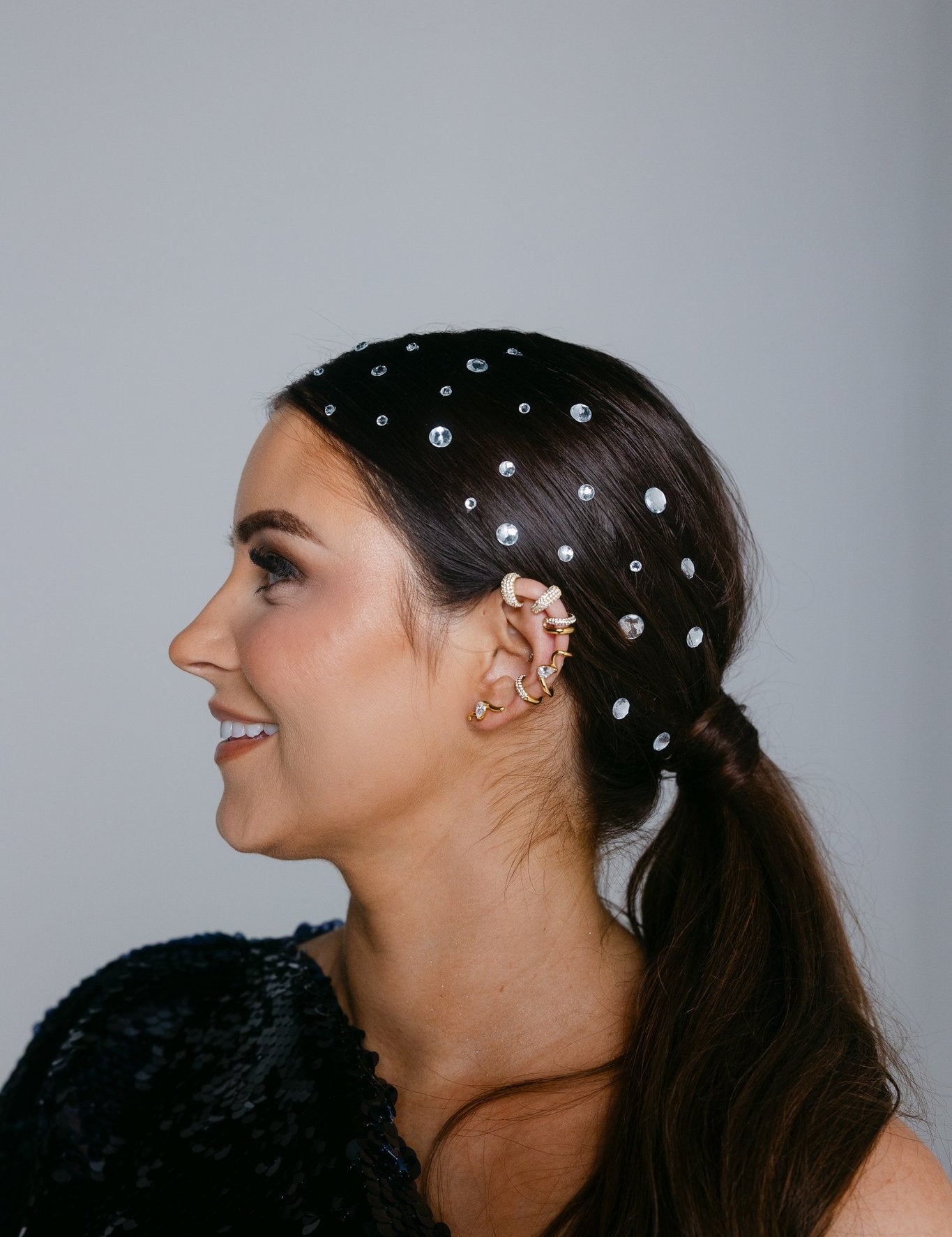 RACHEL GORRY EAR CUFF BUNDLE best gold plated tarnish and water resistant piece by Irish Jewellery brand - Lynott Jewellery