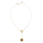 INFINITY ENGRAVABLE NECKLACE best gold plated tarnish and water resistant piece by Irish Jewellery brand - Lynott Jewellery