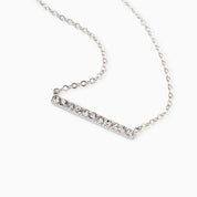LINEAR LUXE NECKLACE best gold plated tarnish and water resistant piece by Irish Jewellery brand - Lynott Jewellery
