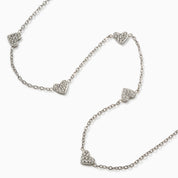 GLIMMER HEART NECKLACE best gold plated tarnish and water resistant piece by Irish Jewellery brand - Lynott Jewellery