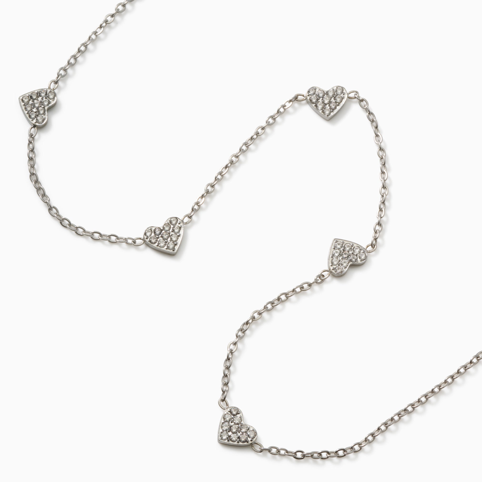 GLIMMER HEART NECKLACE best gold plated tarnish and water resistant piece by Irish Jewellery brand - Lynott Jewellery