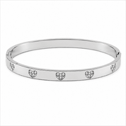 LOVE LINK BANGLE best gold plated tarnish and water resistant piece by Irish Jewellery brand - Lynott Jewellery