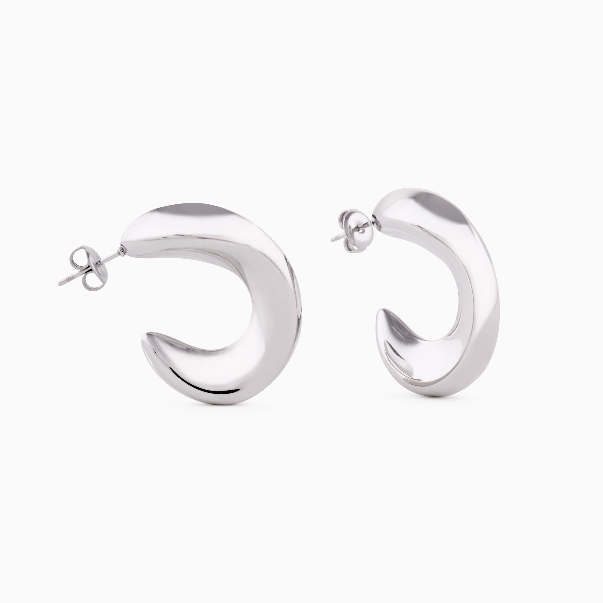POWER HOOP best gold plated tarnish and water resistant piece by Irish Jewellery brand - Lynott Jewellery