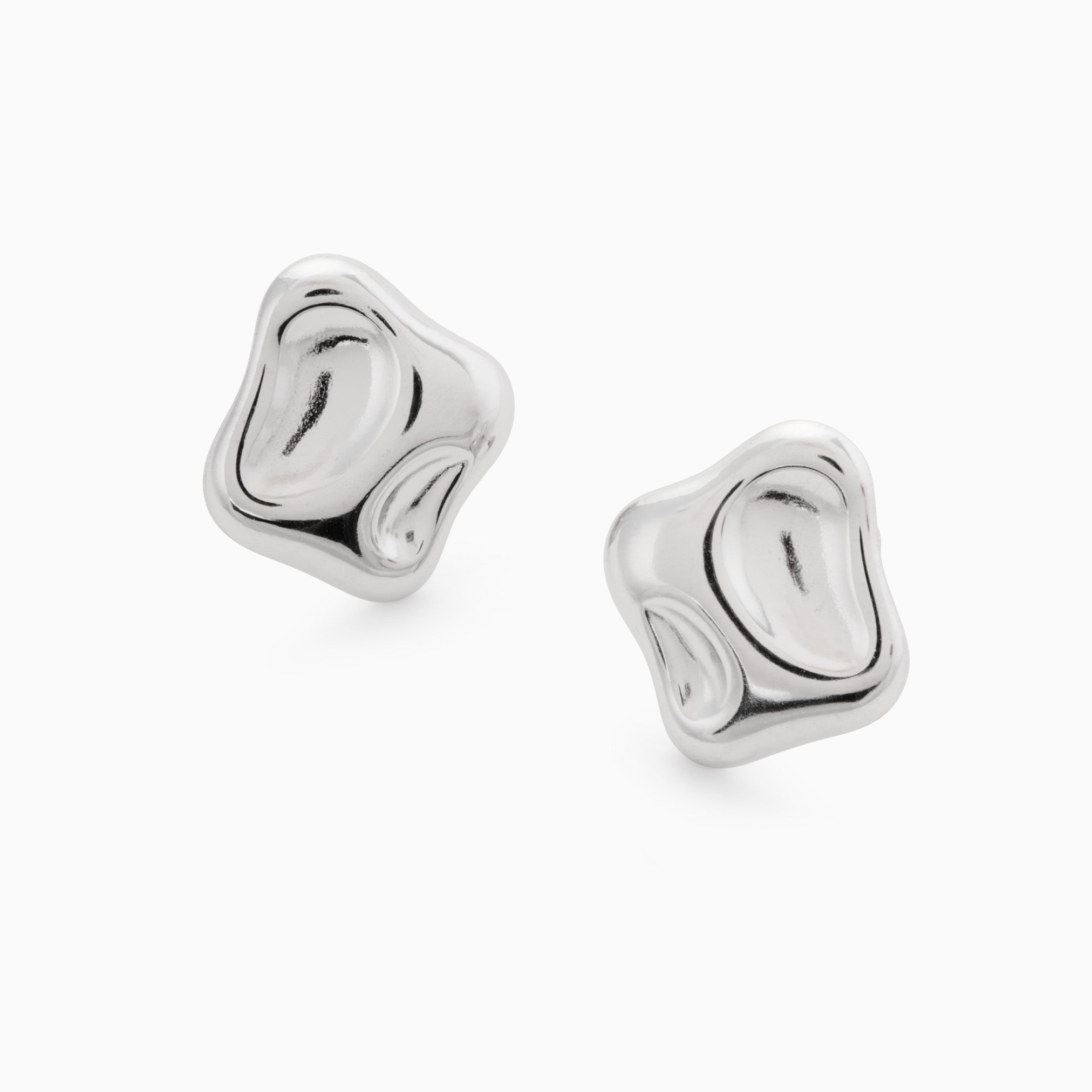 MOLTEN GLOW STUD best gold plated tarnish and water resistant piece by Irish Jewellery brand - Lynott Jewellery