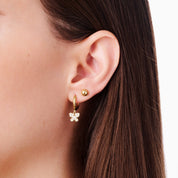 MAGIC MOMENT HUGGIE 5 PIECE EARRING SET best gold plated tarnish and water resistant piece by Irish Jewellery brand - Lynott Jewellery