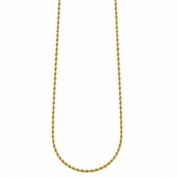 TWISTED CHAIN NECKLACE best gold plated tarnish and water resistant piece by Irish Jewellery brand - Lynott Jewellery