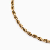 TWISTED CHAIN BRACELET best gold plated tarnish and water resistant piece by Irish Jewellery brand - Lynott Jewellery