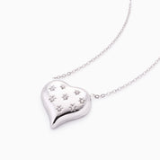 TRUE LOVE HEART NECKLACE best gold plated tarnish and water resistant piece by Irish Jewellery brand - Lynott Jewellery