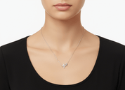 BLOSSOM NECKLACE best gold plated tarnish and water resistant piece by Irish Jewellery brand - Lynott Jewellery