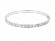 FOR ETERNITY BANGLE best gold plated tarnish and water resistant piece by Irish Jewellery brand - Lynott Jewellery