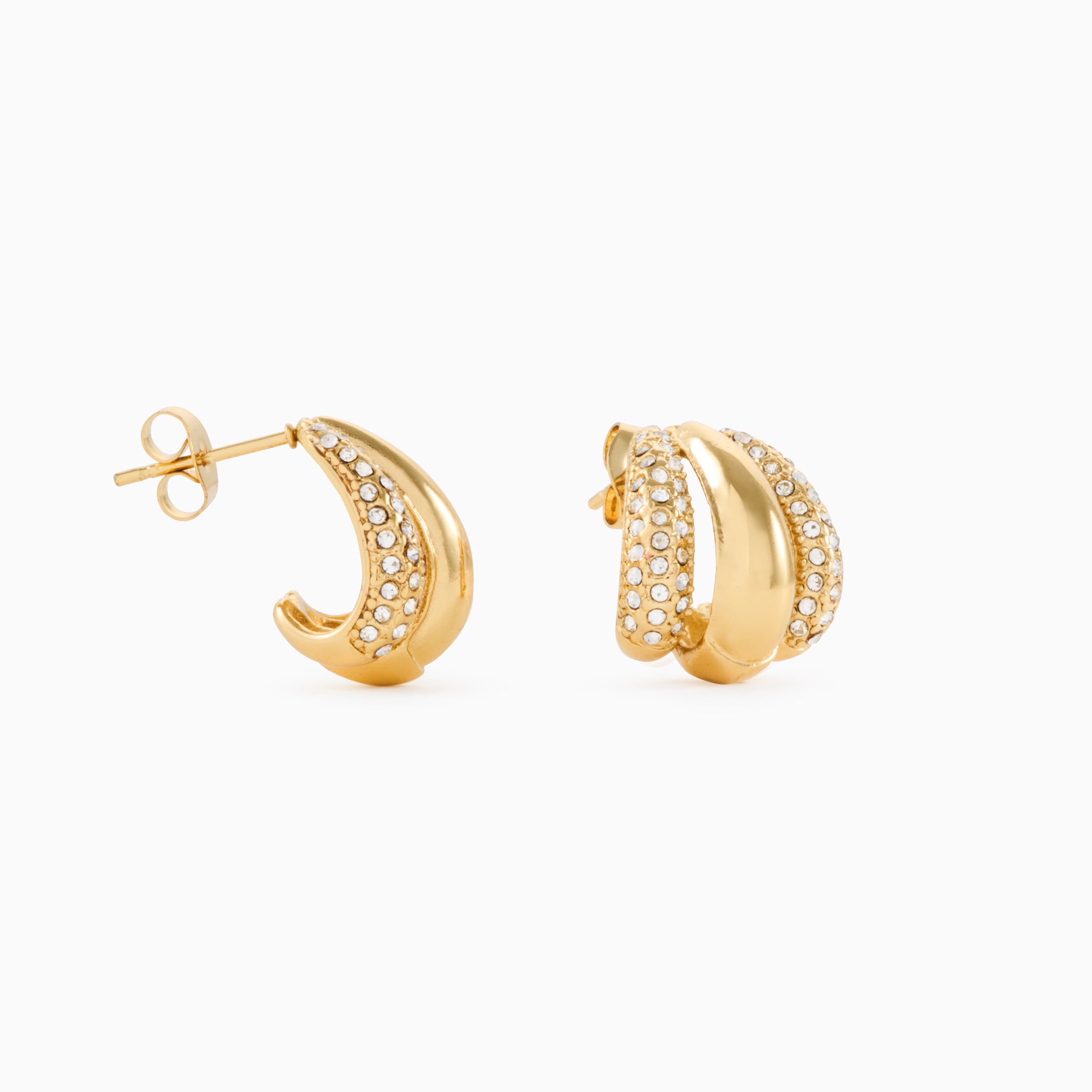 PENDIENTES DOBLE RESPLANDOR