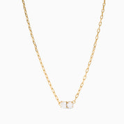 COLLAR DOBLE BRILLO