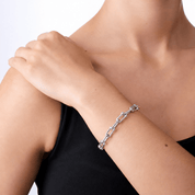 STATEMENT LINK BRACELET best gold plated tarnish and water resistant piece by Irish Jewellery brand - Lynott Jewellery