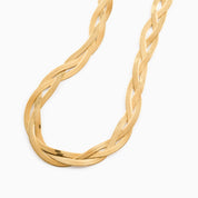 COLLAR DE CADENAS ENTRELAZADAS