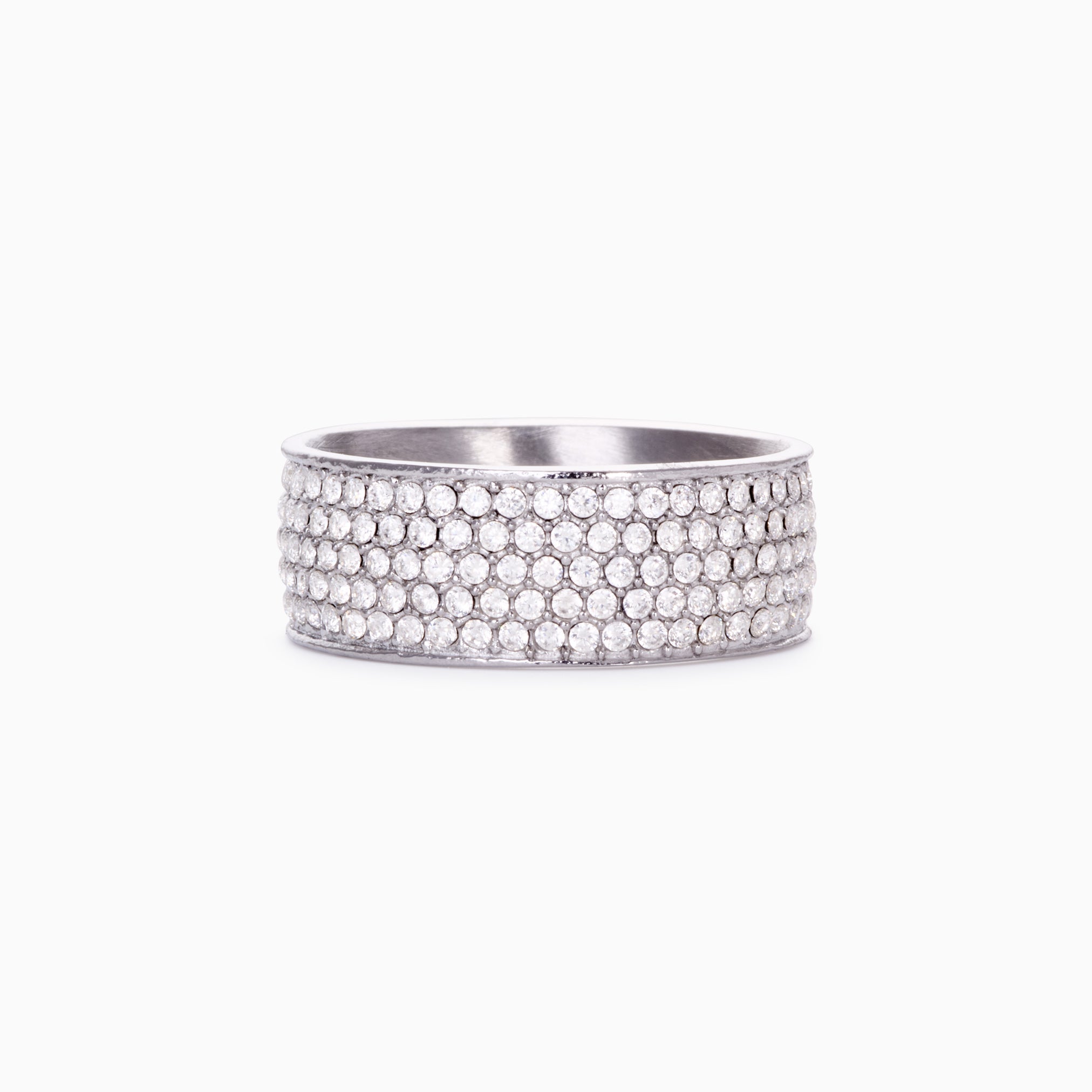 LOLA BAND RING best gold plated tarnish and water resistant piece by Irish Jewellery brand - Lynott Jewellery