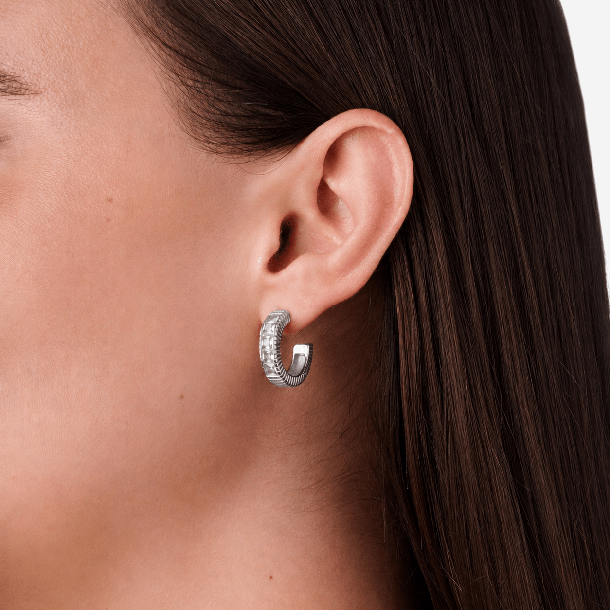 EVERMORE HOOP best gold plated tarnish and water resistant piece by Irish Jewellery brand - Lynott Jewellery