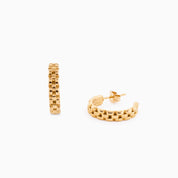 PENDIENTES DE ARO CON ESLABONES