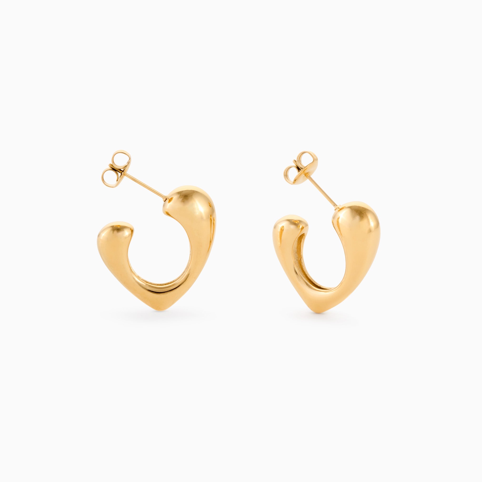 ATHENA HOOP best gold plated tarnish and water resistant piece by Irish Jewellery brand - Lynott Jewellery