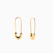 PIN EARRINGS best gold plated tarnish and water resistant piece by Irish Jewellery brand - Lynott Jewellery
