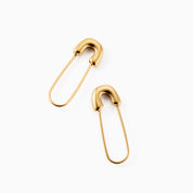 PIN EARRINGS best gold plated tarnish and water resistant piece by Irish Jewellery brand - Lynott Jewellery