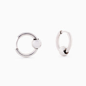 RING HOOP EARRING best gold plated tarnish and water resistant piece by Irish Jewellery brand - Lynott Jewellery