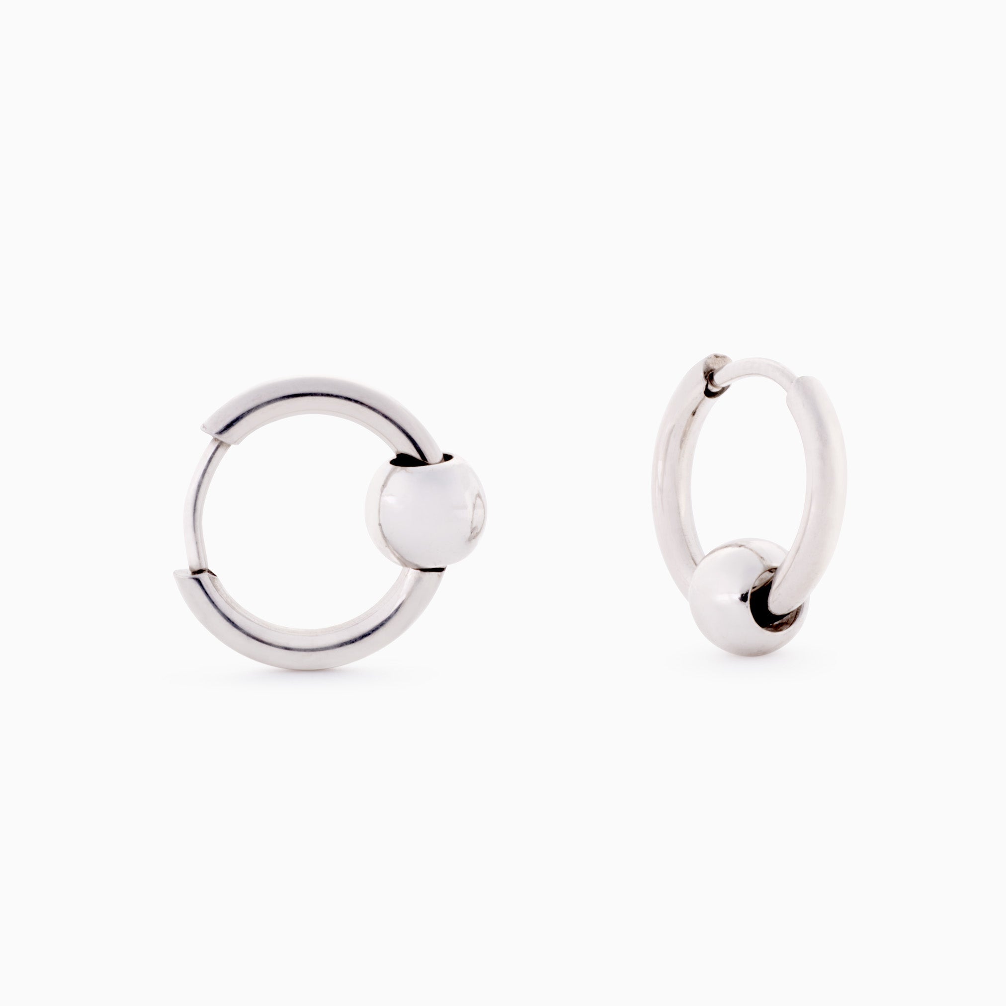 RING HOOP EARRING best gold plated tarnish and water resistant piece by Irish Jewellery brand - Lynott Jewellery