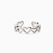 SWEETHEART ADJUSTABLE RING best gold plated tarnish and water resistant piece by Irish Jewellery brand - Lynott Jewellery