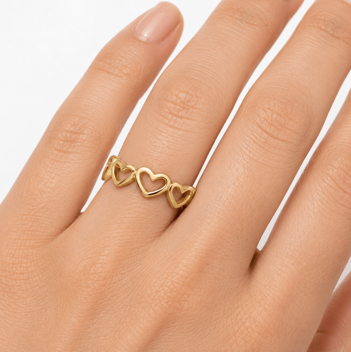 SWEETHEART ADJUSTABLE RING best gold plated tarnish and water resistant piece by Irish Jewellery brand - Lynott Jewellery