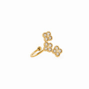 TOTAL GLAM EAR CUFF best gold plated tarnish and water resistant piece by Irish Jewellery brand - Lynott Jewellery
