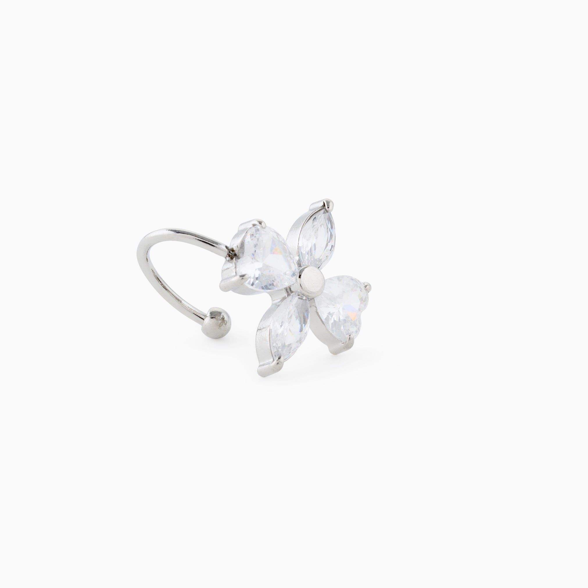 LOTUS EAR CUFF best gold plated tarnish and water resistant piece by Irish Jewellery brand - Lynott Jewellery