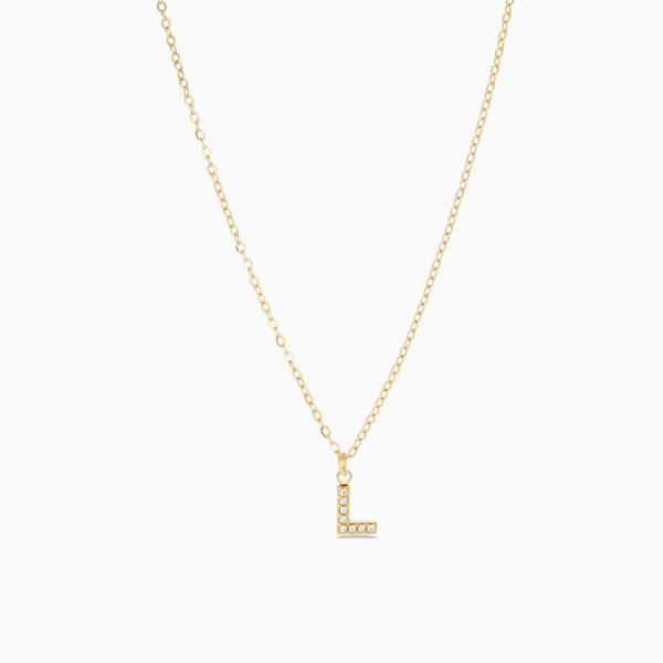 COLLAR CON INICIAL BRILLANTE