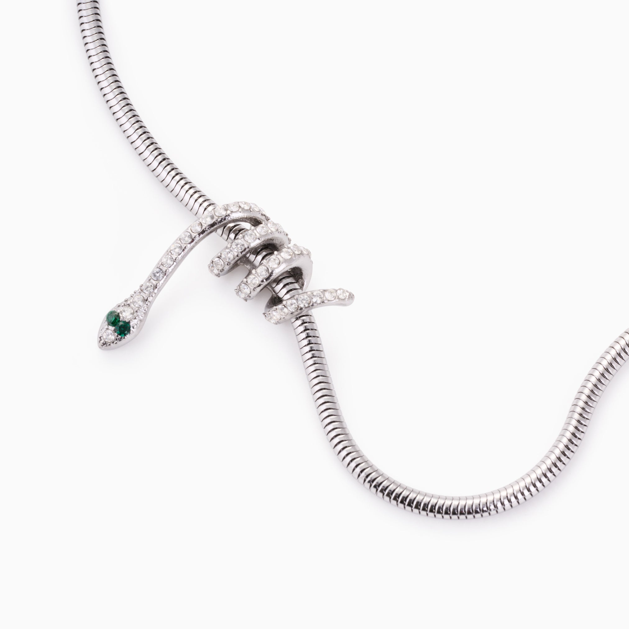 LAUREN X LYNOTT NATHAIR NÍMHE SNAKE NECKLACE best gold plated tarnish and water resistant piece by Irish Jewellery brand - Lynott Jewellery