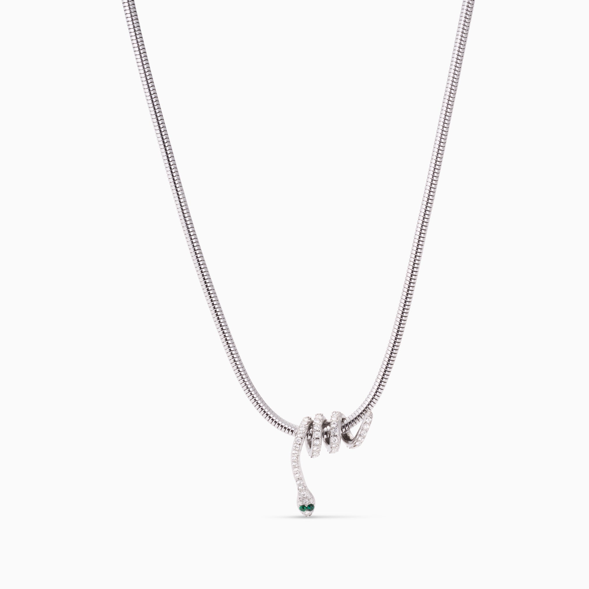LAUREN X LYNOTT NATHAIR NÍMHE SNAKE NECKLACE best gold plated tarnish and water resistant piece by Irish Jewellery brand - Lynott Jewellery