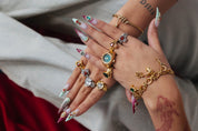 LAUREN X LYNOTT SINGLE OLTA CHARM best gold plated tarnish and water resistant piece by Irish Jewellery brand - Lynott Jewellery