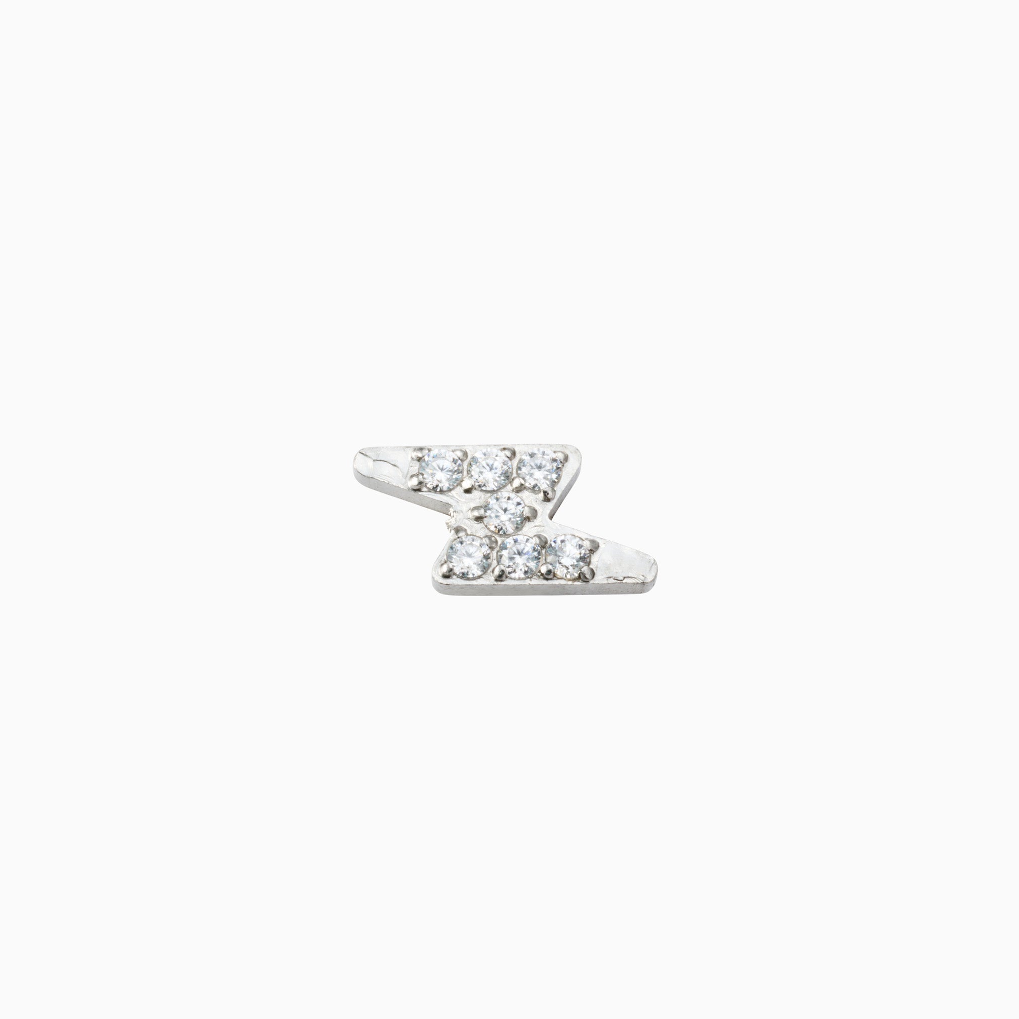 THUNDERSTRIKE FLAT BACK INDIVIDUAL STUD best gold plated tarnish and water resistant piece by Irish Jewellery brand - Lynott Jewellery