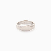 EVERAFTER WIDE ENGRAVABLE BAND best gold plated tarnish and water resistant piece by Irish Jewellery brand - Lynott Jewellery