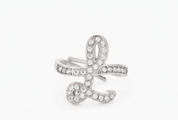 MAKE IT YOUR OWN INITIAL RING best gold plated tarnish and water resistant piece by Irish Jewellery brand - Lynott Jewellery