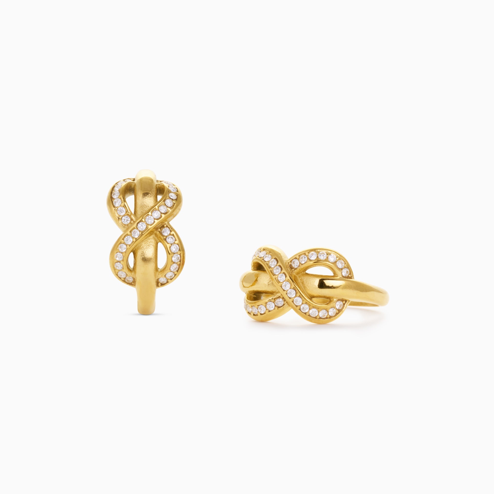VELVET KISS EARRINGS best gold plated tarnish and water resistant piece by Irish Jewellery brand - Lynott Jewellery