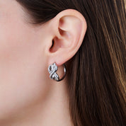 VELVET KISS EARRINGS best gold plated tarnish and water resistant piece by Irish Jewellery brand - Lynott Jewellery