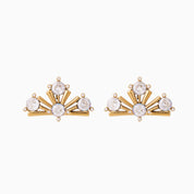 ADORE EARRINGS best gold plated tarnish and water resistant piece by Irish Jewellery brand - Lynott Jewellery