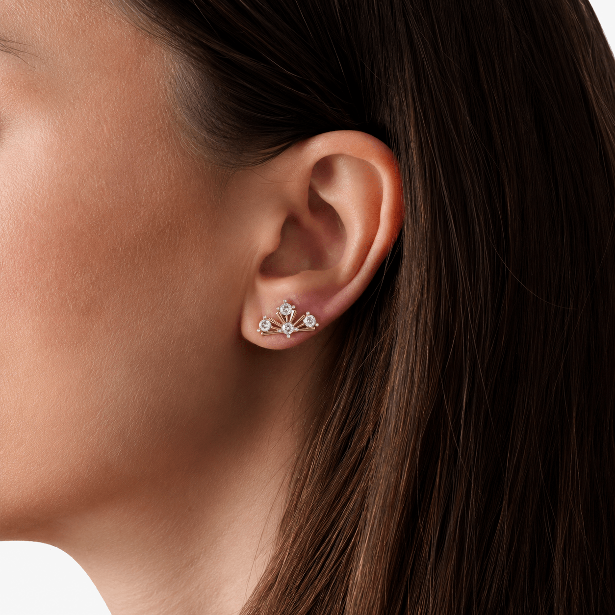 ADORE EARRINGS best gold plated tarnish and water resistant piece by Irish Jewellery brand - Lynott Jewellery