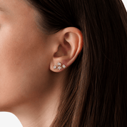 ADORE EARRINGS best gold plated tarnish and water resistant piece by Irish Jewellery brand - Lynott Jewellery