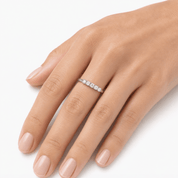 MY FOREVER ETERNITY RING best gold plated tarnish and water resistant piece by Irish Jewellery brand - Lynott Jewellery