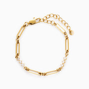 RACHEL GORRY - SHANNON BRACELET best gold plated tarnish and water resistant piece by Irish Jewellery brand - Lynott Jewellery