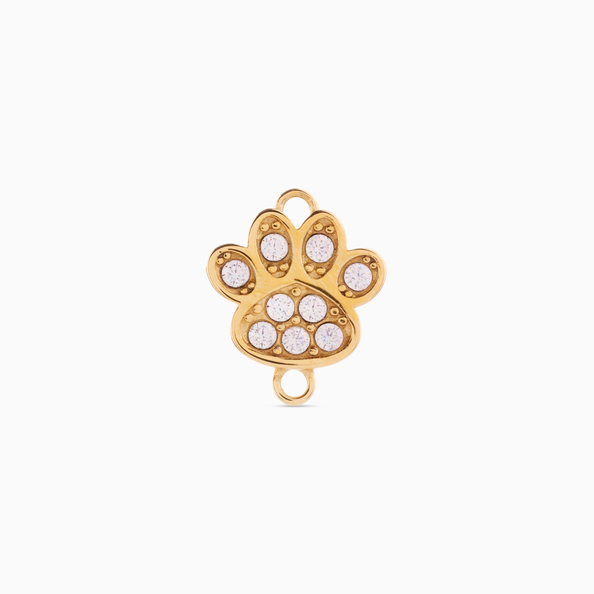PAW WELDING CHARM best gold plated tarnish and water resistant piece by Irish Jewellery brand - Lynott Jewellery