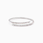WRAP SPARKLE BANGLE best gold plated tarnish and water resistant piece by Irish Jewellery brand - Lynott Jewellery