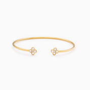 TOTAL GLAM BANGLE best gold plated tarnish and water resistant piece by Irish Jewellery brand - Lynott Jewellery