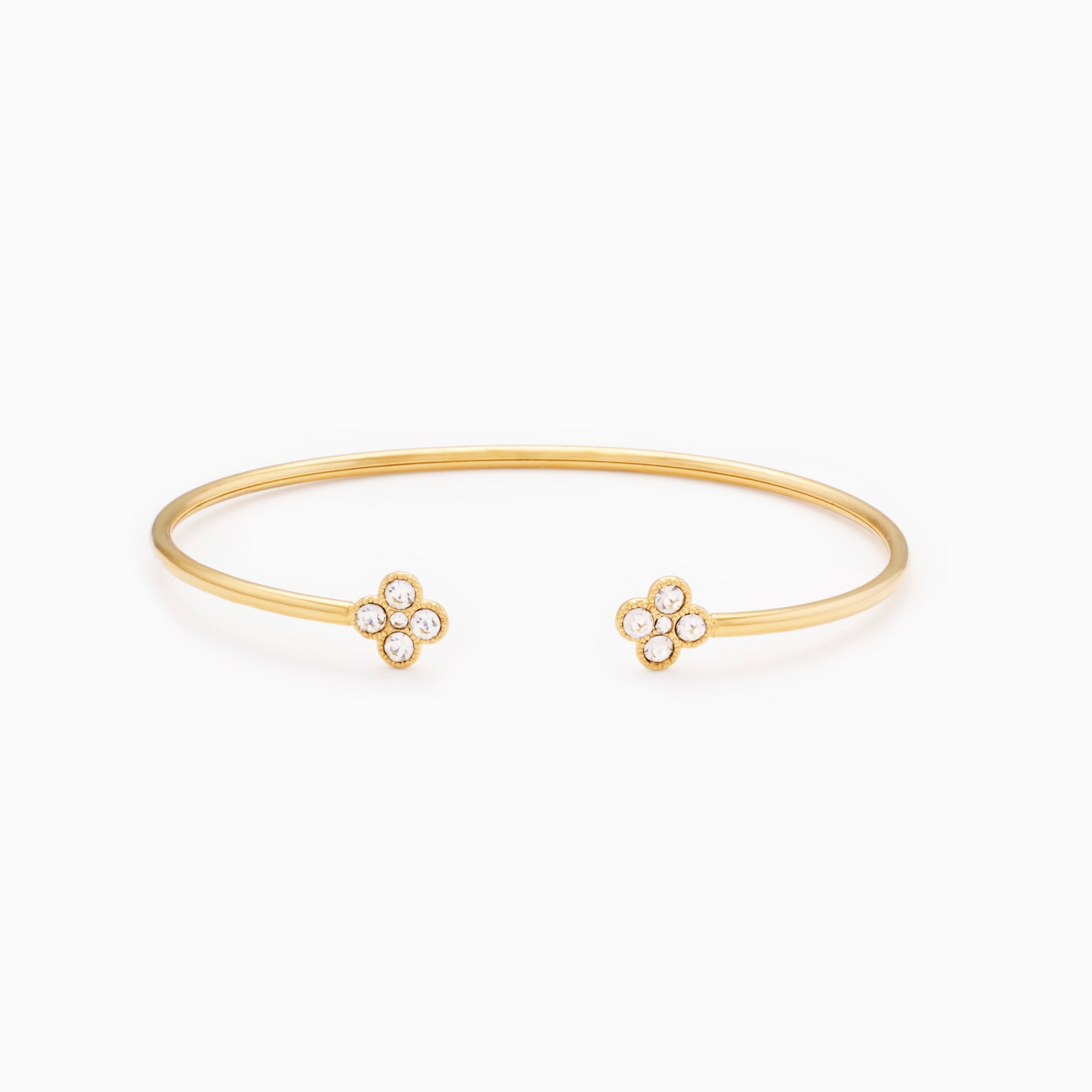 TOTAL GLAM BANGLE best gold plated tarnish and water resistant piece by Irish Jewellery brand - Lynott Jewellery