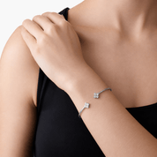 TOTAL GLAM BANGLE best gold plated tarnish and water resistant piece by Irish Jewellery brand - Lynott Jewellery