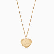 ALL MY HEART ENGRAVABLE NECKLACE best gold plated tarnish and water resistant piece by Irish Jewellery brand - Lynott Jewellery